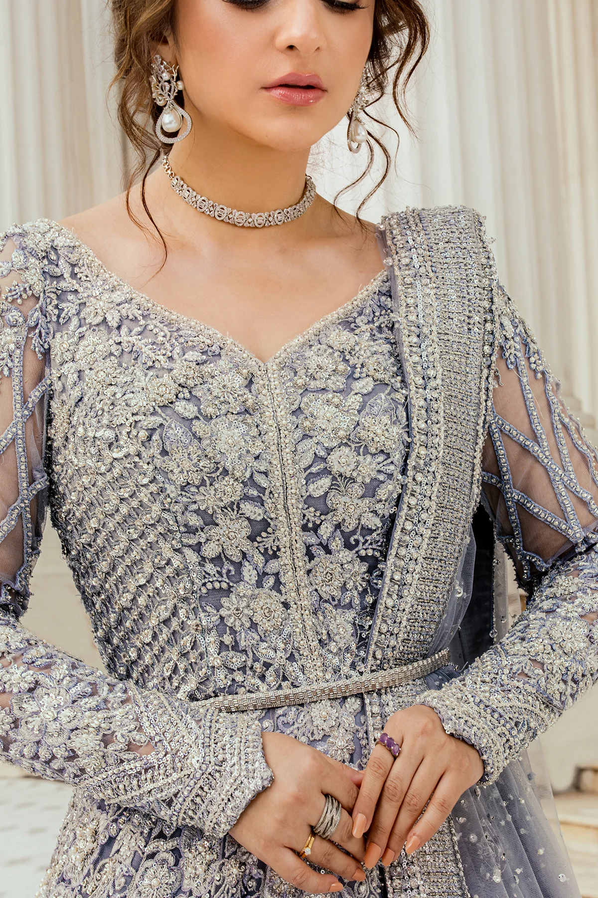 Erum Khan Formal Dress - Image 2