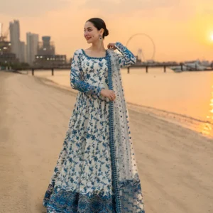 Faiza Saqlain luxury lawn 3 piece