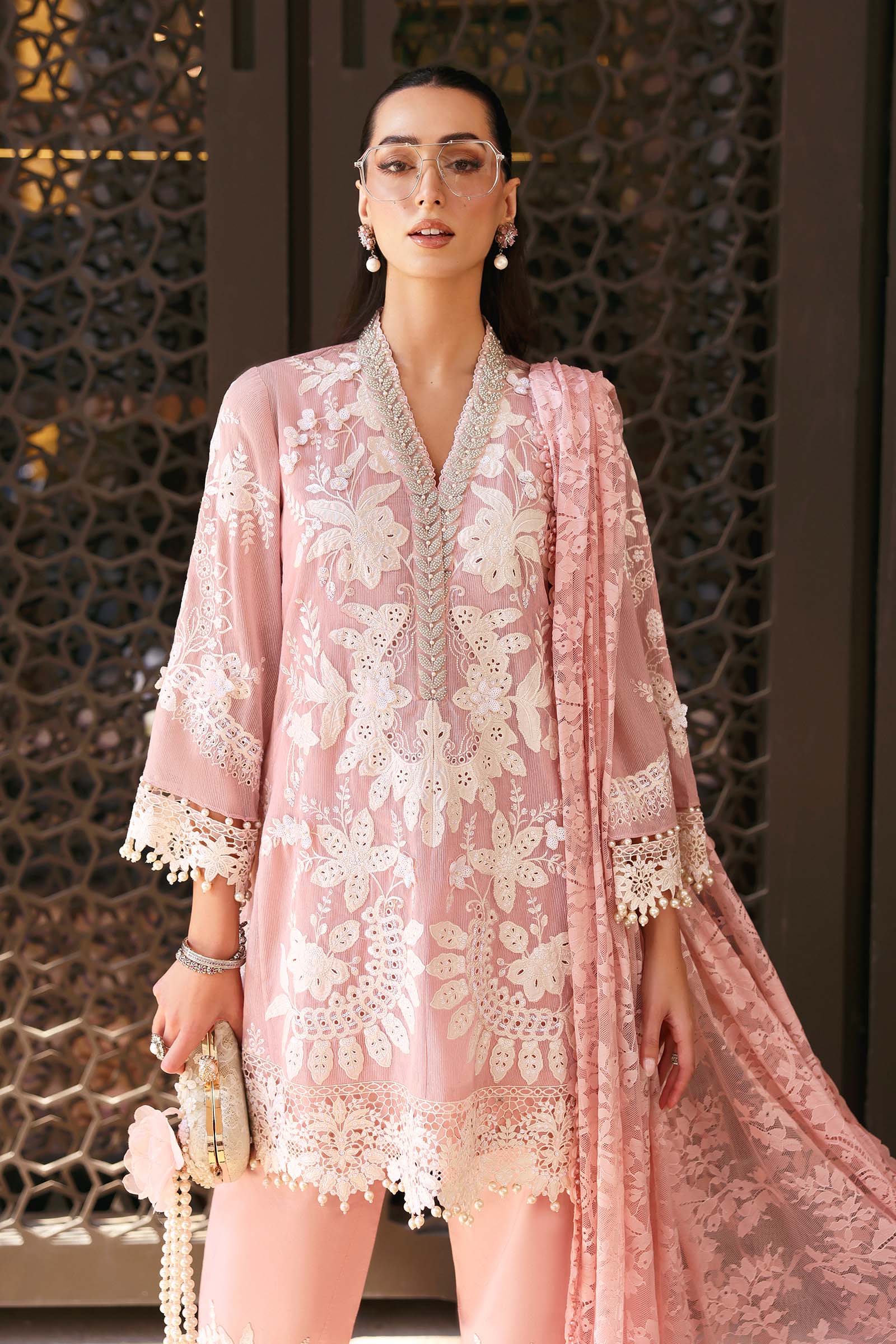 Maria-B 3 Piece Embroidered luxury Lawn - Image 2