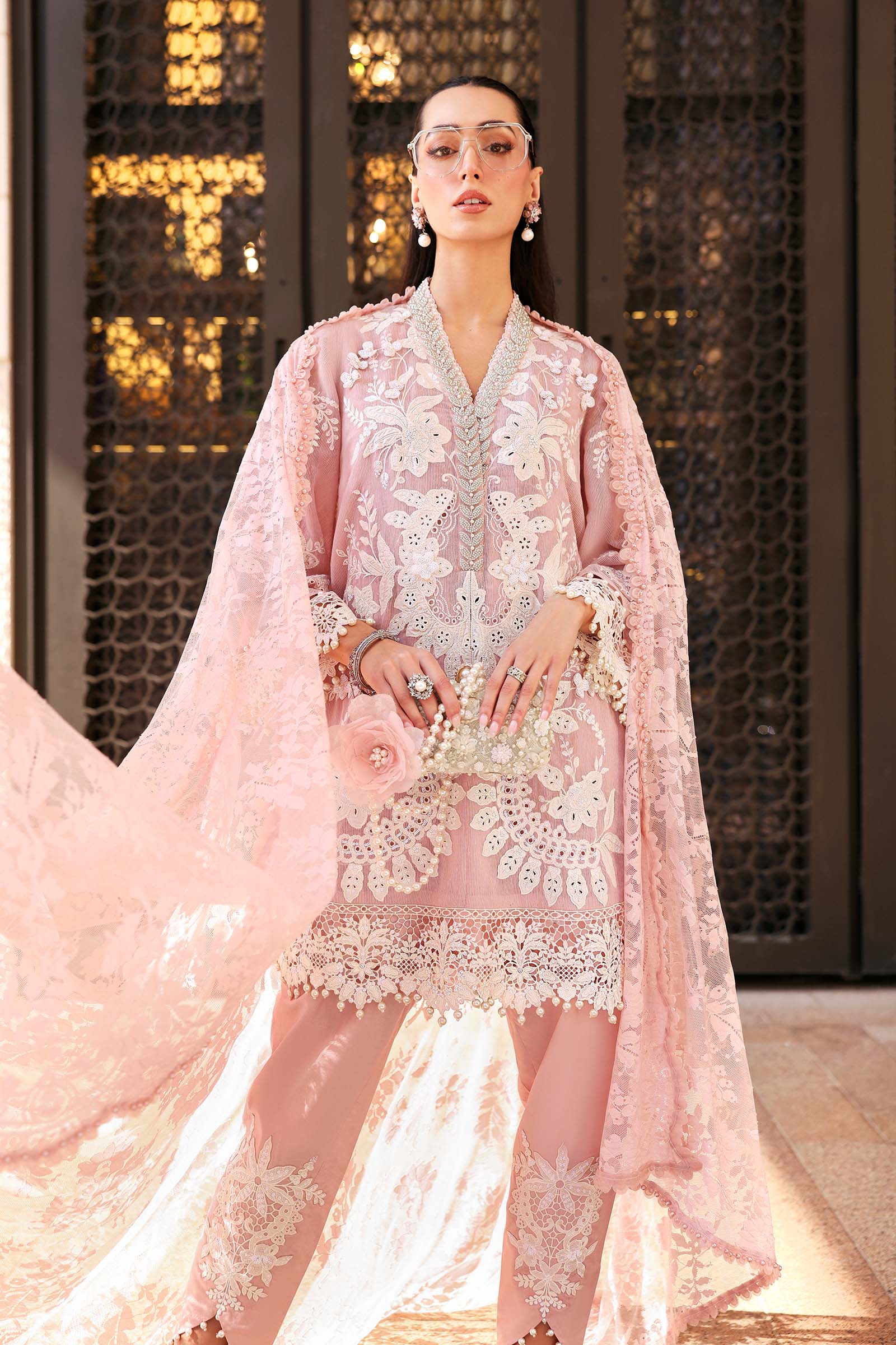 Maria-B 3 Piece Embroidered luxury Lawn - Image 3