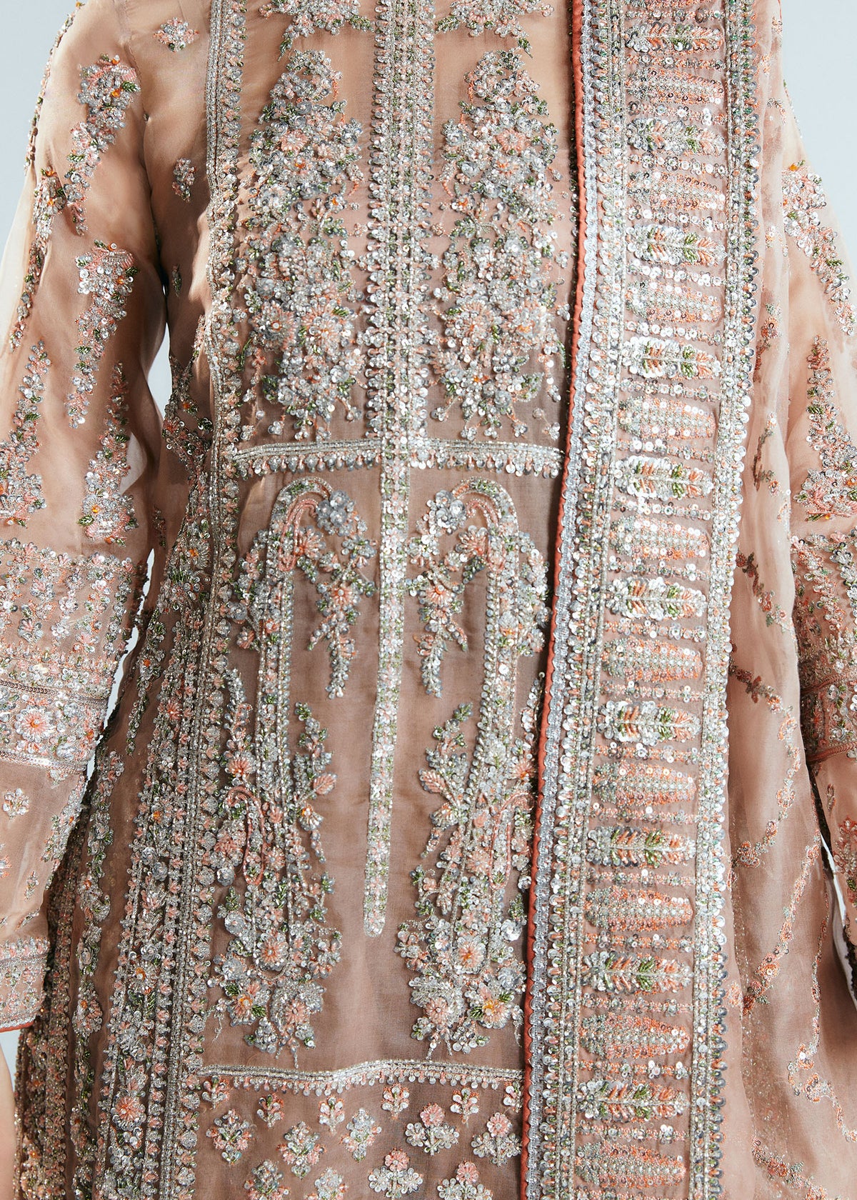Hussain Rehar Formal Dress Organza - Image 2