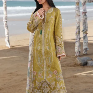 Qalamkar Luxury Lawn 3-Piece Suit